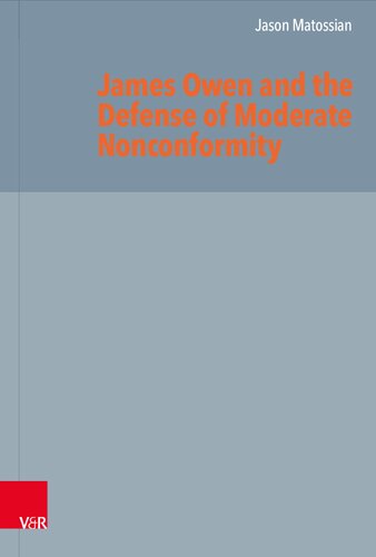 James Owen and the Defense of Moderate Nonconformity