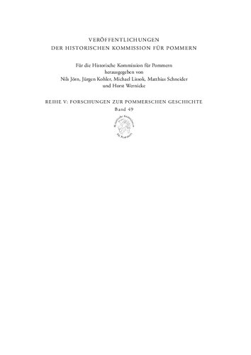 Die Musikgeschichte Stralsunds im 16. und 17. Jahrhundert