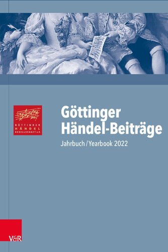 Göttinger Händel-Beiträge, Band 23: Jahrbuch/Yearbook 2022