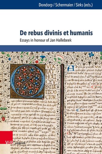 De rebus divinis et humanis: Essays in honour of Jan Hallebeek