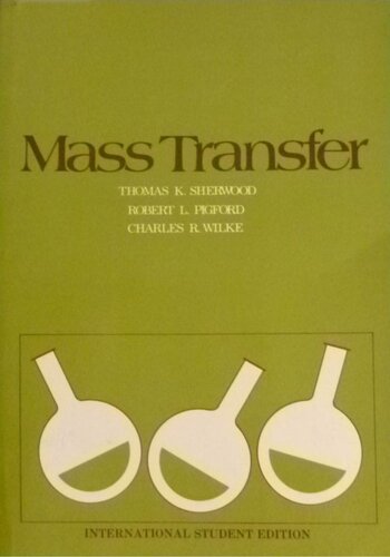 Full Mass Transfer Thomas Sherwood - Chemical Engineering