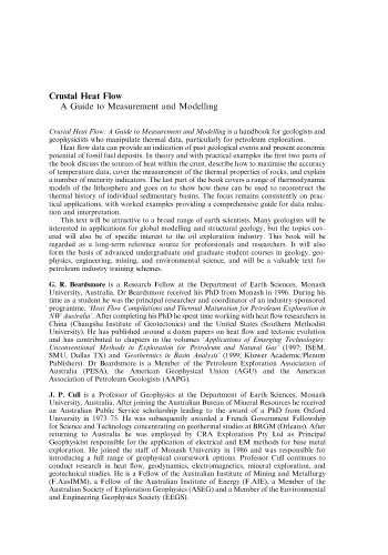 Crustal Heat Flow: A Guide to Measurement and Modelling