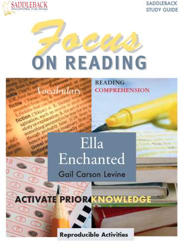 Ella Enchanted Reading Guide (Saddleback's Focus on Reading Study Guides)