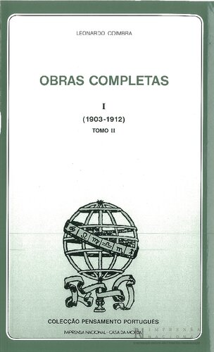 Obras Completas, Vol. I, Tomo II — 1903–1912