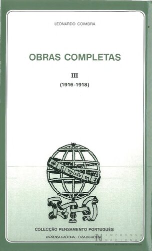 Obras Completas, Vol. III — 1916–1918