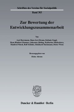 Zur Bewertung der Entwicklungszusammenarbeit