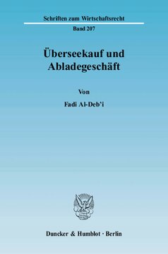 Überseekauf und Abladegeschäft