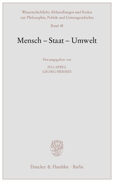 Mensch - Staat - Umwelt