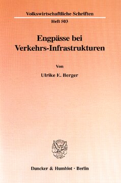 Engpässe bei Verkehrs-Infrastrukturen