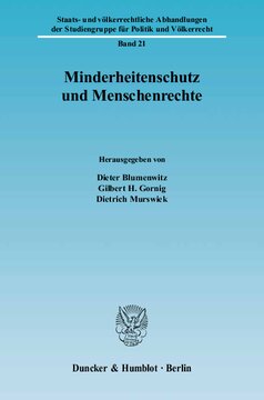 Minderheitenschutz und Menschenrechte