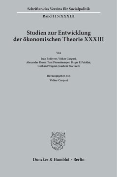 Kontinuität und Wandel in der Institutionenökonomie: Studien zur Entwicklung der ökonomischen Theorie XXXIII