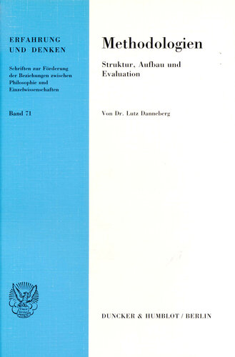 Methodologien: Struktur, Aufbau und Evaluation