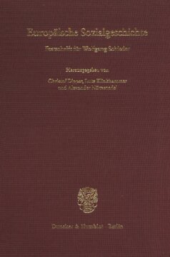 Europäische Sozialgeschichte: Festschrift für Wolfgang Schieder