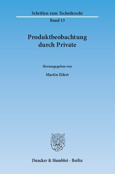 Produktbeobachtung durch Private