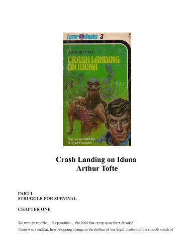 Crash landing on Iduna (Laser Book 3)