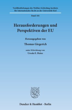 Herausforderungen und Perspektiven der EU