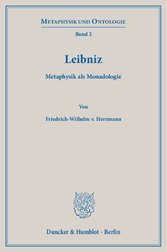 Leibniz: Metaphysik als Monadologie