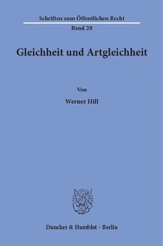 Gleichheit und Artgleichheit