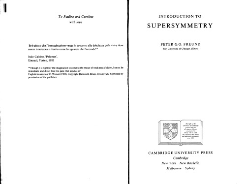 Introduction to Supersymmetry