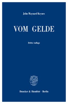 Vom Gelde (A Treatise on Money): Ins Deutsche übersetzt von Carl Krämer unter Mitwirkung von Louise Krämer