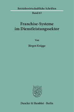 Franchise-Systeme im Dienstleistungssektor