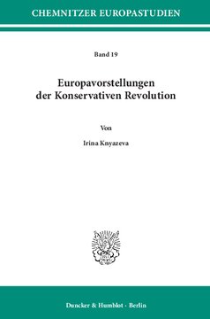 Europavorstellungen der Konservativen Revolution