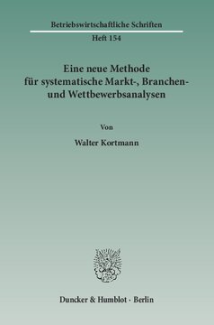 Eine neue Methode für systematische Markt-, Branchen- und Wettbewerbsanalysen