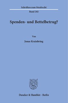 Spenden- und Bettelbetrug?