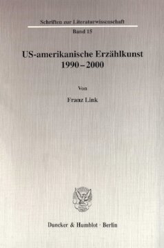 US-amerikanische Erzählkunst 1990-2000