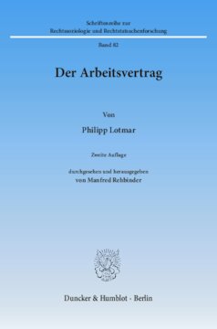 Der Arbeitsvertrag