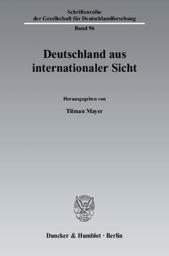 Deutschland aus internationaler Sicht