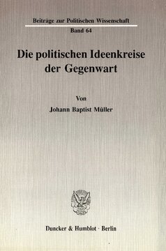 Die politischen Ideenkreise der Gegenwart