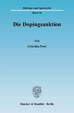 Die Dopingsanktion