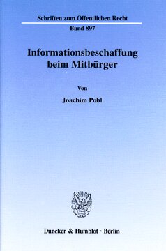 Informationsbeschaffung beim Mitbürger