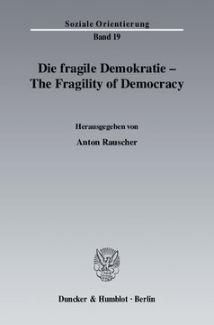 Die fragile Demokratie / The Fragility of Democracy