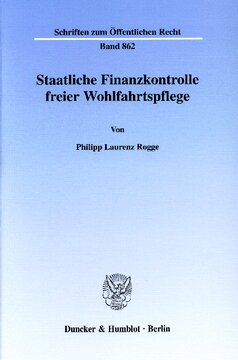 Staatliche Finanzkontrolle freier Wohlfahrtspflege