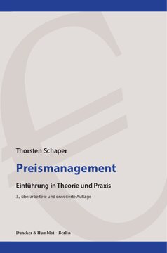 Preismanagement: Einführung in Theorie und Praxis