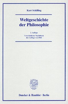 Weltgeschichte der Philosophie