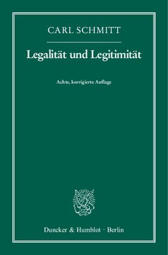 Legalität und Legitimität