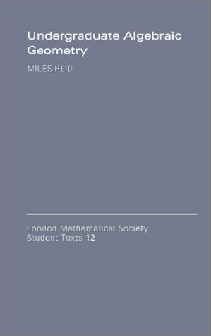 Undergraduate algebraic geometry