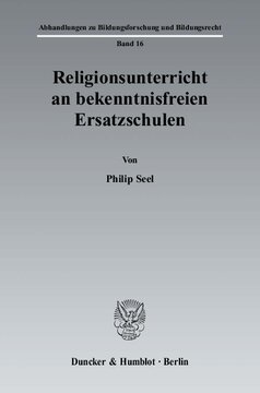 Religionsunterricht an bekenntnisfreien Ersatzschulen