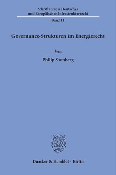 Governance-Strukturen im Energierecht