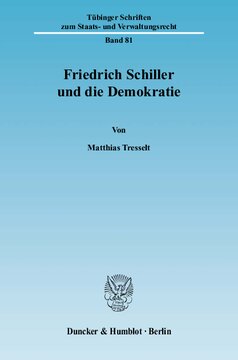 Friedrich Schiller und die Demokratie