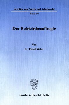 Der Betriebsbeauftragte