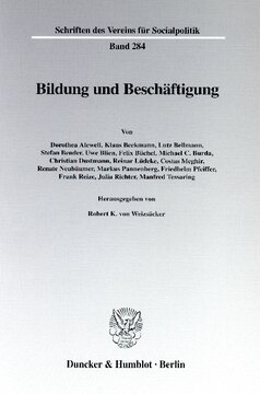 Bildung und Beschäftigung