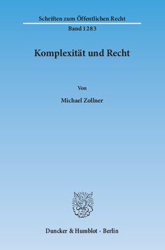 Komplexität und Recht