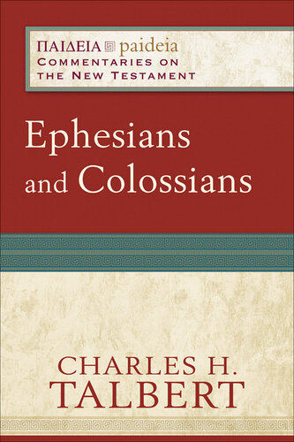 Ephesians and Colossians