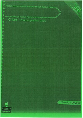 Premium C1 Level (CAE) Photocopiables pack