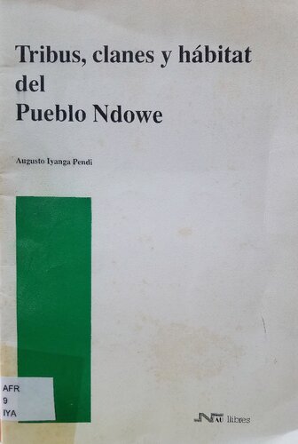 Tribus, clanes y hábitat del Pueblo Ndowe