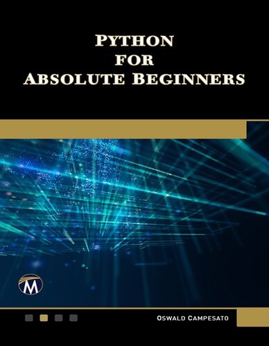 Python for Absolute Beginners, 1st Edition